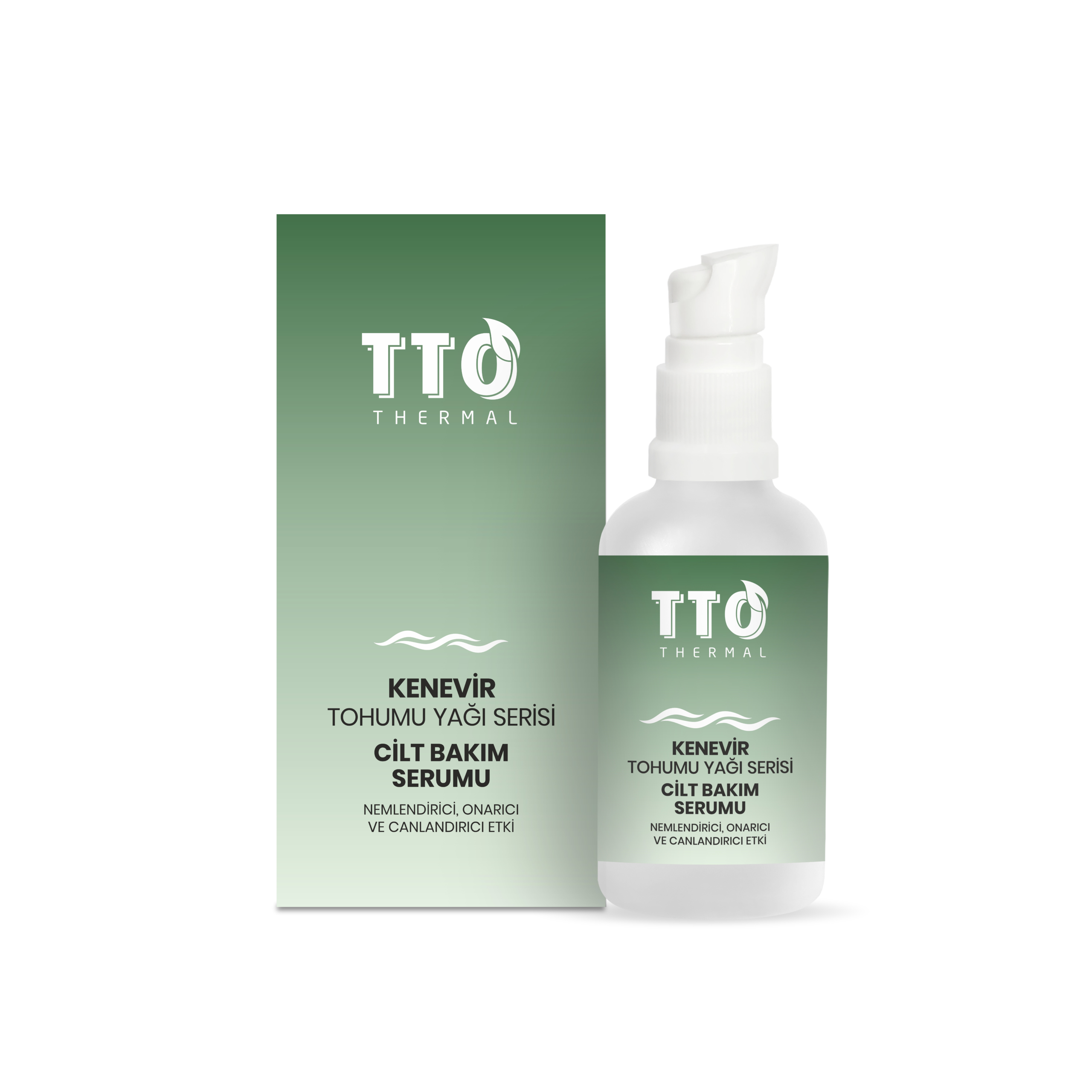 TTO THERMAL SKIN CARE SERUM 50ML – HEMP PLANT SEED OIL SERIES