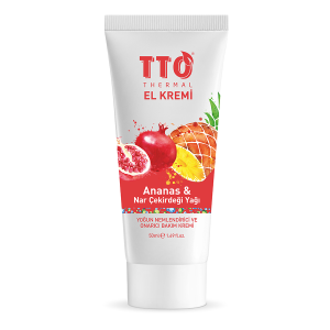 CREMA TÉRMICA DE MANOS TTO ACEITE DE SEMILLA DE PIÑA Y GRANADA 50 ML