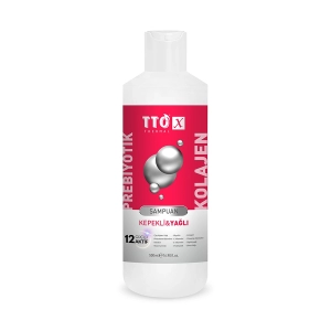 CHAMPÚ PREBIÓTICO Y COLÁGENO TTO-X PARA CASPA Y CABELLO GRASO 500 ML