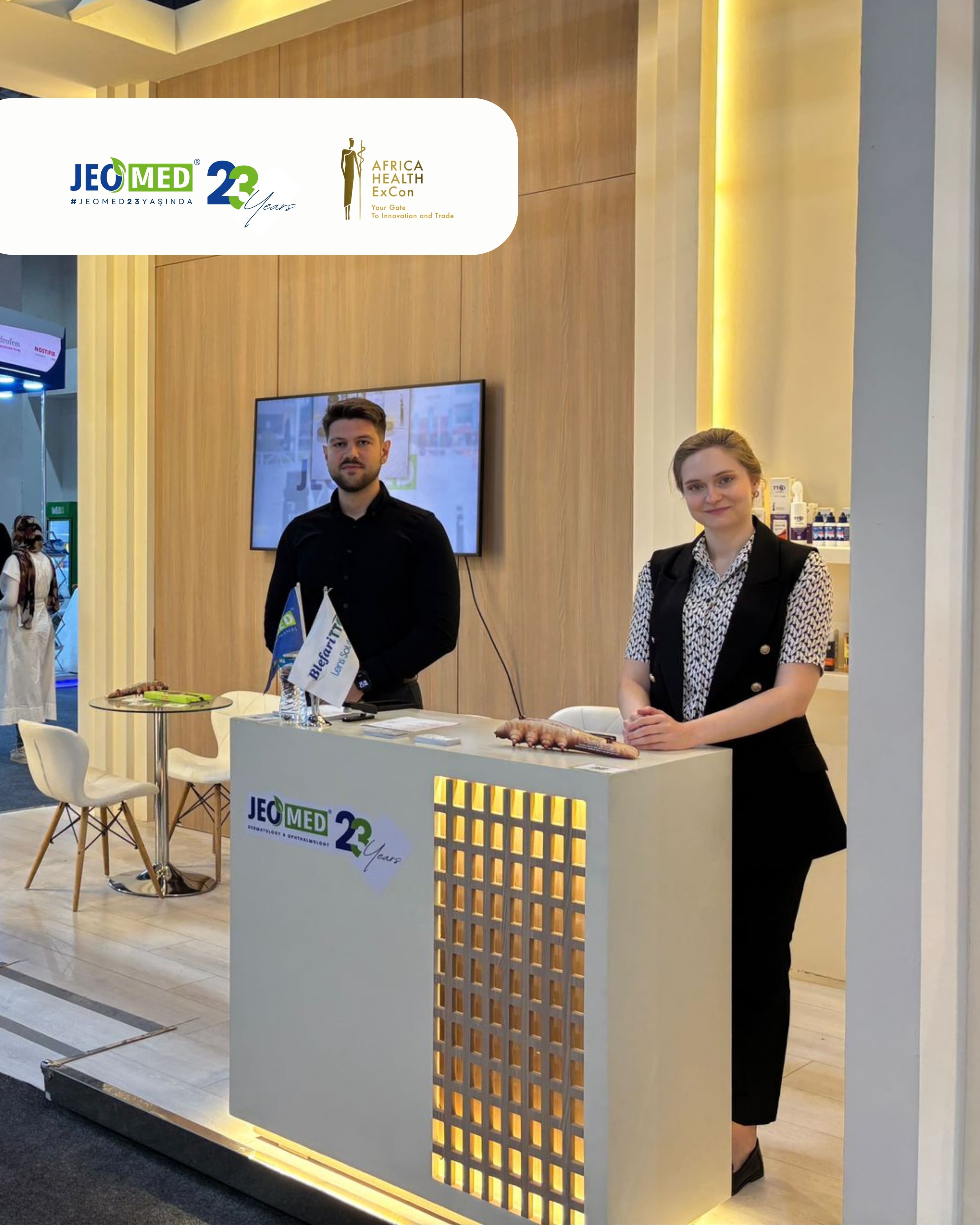 Jeomed Africa Health Excon Fuarında!