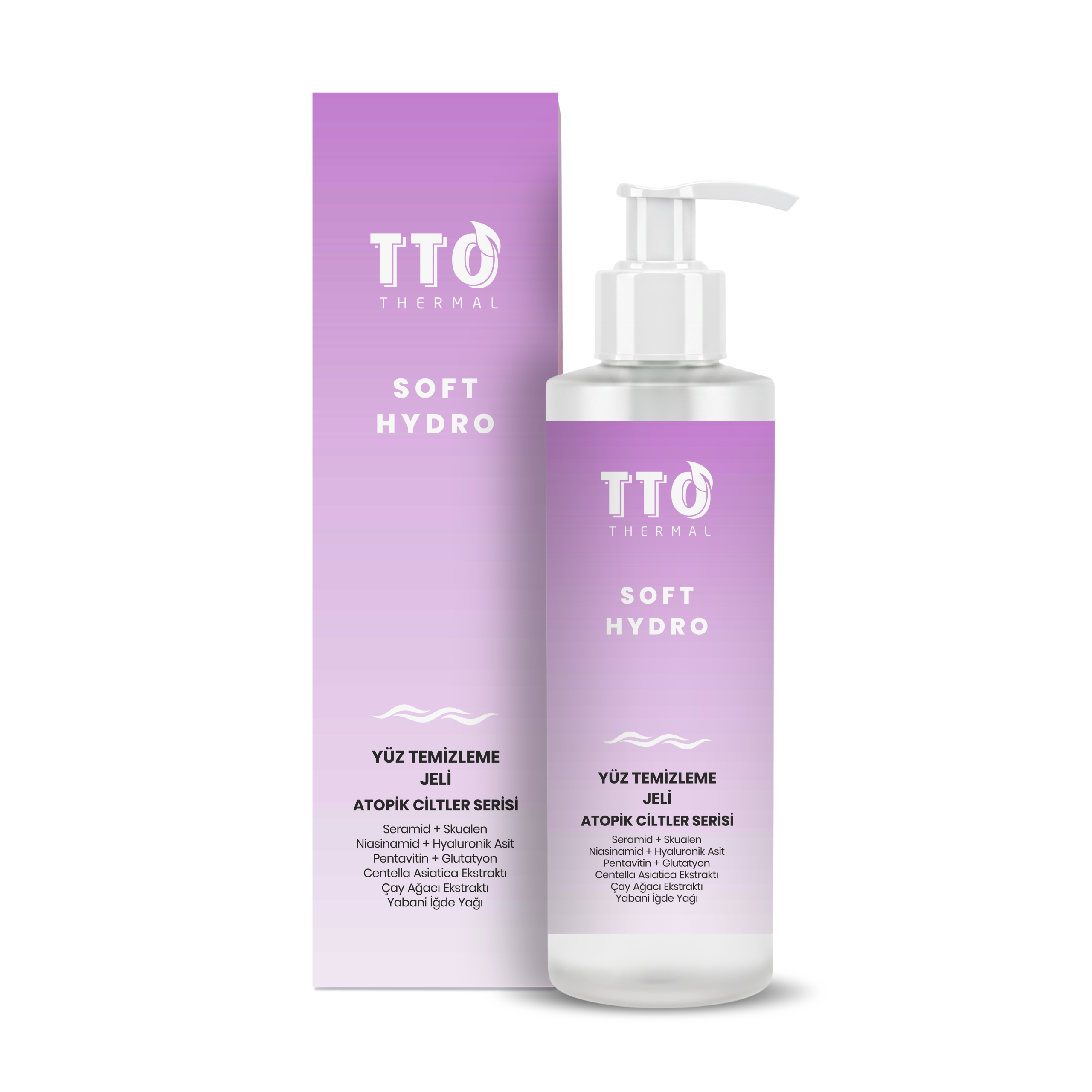 TTO Thermal Soft Hydro Atopik Ciltler İçin Yüz Temizleme Jeli